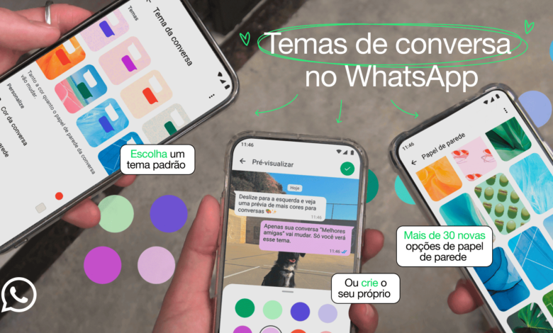 Atualização do WhatsApp libera novos recursos de design nos chats